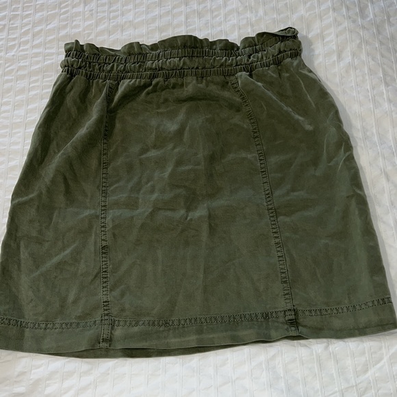 VINCE CAMUTO tencel skirt paper bag waist skirt - Picture 6 of 7